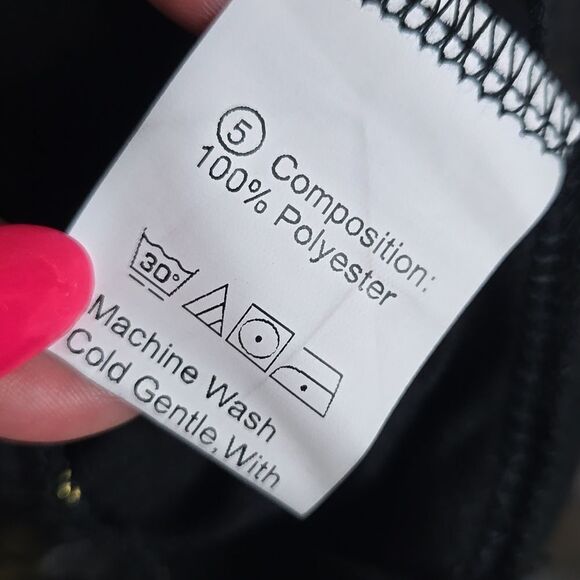 Big Girls Black Velvet & Gold Snowflake Tulle Holiday Dress Fit & Flare Festive - Picture 9 of 10